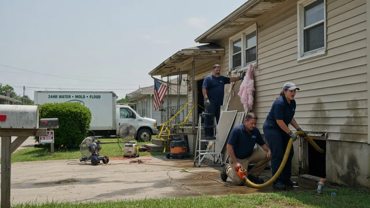 Water Damage Repair in Plover, WI near me